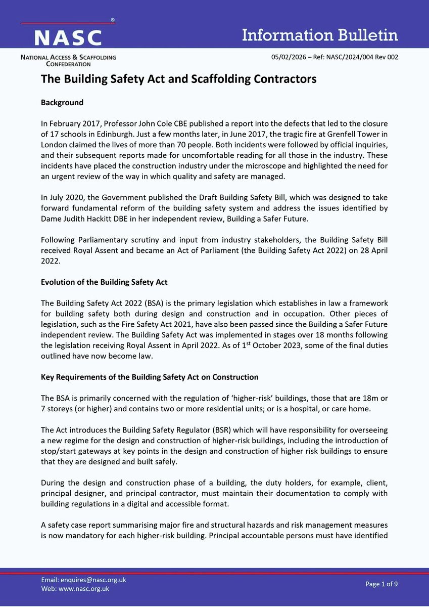 Building Safety Act