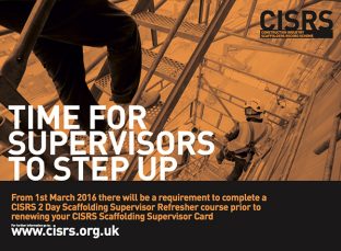Calling all Scaffolding Supervisors!