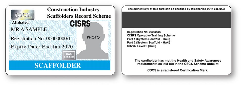 CISRS Scaffolder (System) Card