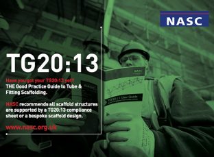 NASC TG20:13 Good Practice Guidance for Tube & Fitting Scaffolding Price Revision