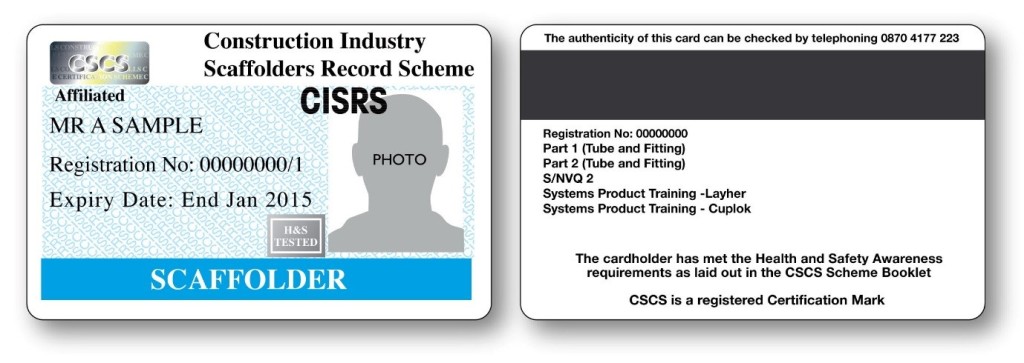 System Scaffold Card